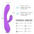 Apskurbinošs ūdensizturīgs vibrators (violets)