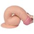 Lovetoy Ultra Soft – elastīgs, īpaši reālistisks dildo, 21,5 cm (dabīgs)