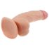 Lovetoy Ultra Soft – elastīgs, īpaši reālistisks dildo, 21,5 cm (dabīgs)