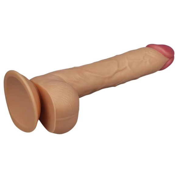 Lovetoy dildo ar piesūcekni realistisks 25cm gaišs