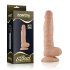 Lovetoy Real Extreme - piesūcekņa dildo - 21cm (dabisks)