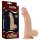 Lovetoy Real Extreme - piesūceknis dildo - 23cm (dabiska krāsa)