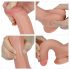 Lovetoy Dabis Dildo - 18cm naturāla sajūta