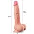 Lovetoy Dabiskais Reālistiskais Dildo - 25cm (naturāls)