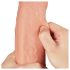 Lovetoy Dabis Samtainais 28cm - dzīvespriecīgs dubultkārējais dildo