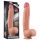 Lovetoy dildo ar diviem slāņiem, realistisks, 30cm, naturāls