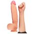 Lovetoy dildo ar diviem slāņiem, realistisks, 30cm, naturāls