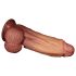 Lovetoy - dabīgs 26cm dildo divkāršs baudījums