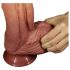 Lovetoy - dabīgs 26cm dildo divkāršs baudījums