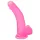 Lovetoy dildo ar piesūcekni jelly materiāls 20 cm rozā