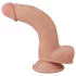 Lovetoy divslāņu dildo 21 cm naturāls