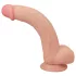 Lovetoy divslāņu dildo naturāls 23cm