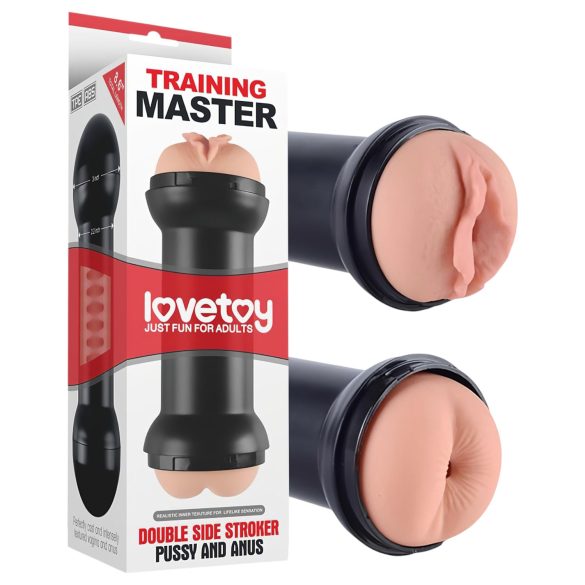 Lovetoy - vagīnas un anālās zonas masturbators (dabīgs)