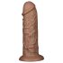 Lovetoy Chubby - Dabisks piepūšams dildo ar piesūcekni 25 cm
