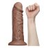 Lovetoy Chubby - Dabisks piepūšams dildo ar piesūcekni 25 cm