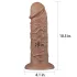 Lovetoy dilds ar piesūcekni realistisks 25 cm bēšs