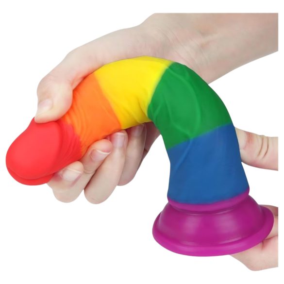 Lovetoy Prider - reālistisks dildo 19cm krāsains