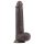 Lovetoy Sliding-Skin - divkārša slāņa dildo - 23cm (brūns)