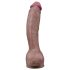 Lovetoy Dabīgais Daikts - reālistisks divslāņu dildo - 26cm (dabīgs)