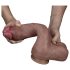 Lovetoy Dabīgais Daikts - reālistisks divslāņu dildo - 26cm (dabīgs)