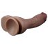 Lovetoy Dabīgais Daikts - reālistisks divslāņu dildo - 26cm (dabīgs)