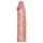 Lovetoy Pleasure X-tender - dabīgs dzimumlocekļa uzmava, 19 cm