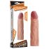 Lovetoy Pleasure X-tender - dabīgs dzimumlocekļa uzmava, 19 cm