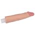 Lovetoy Pleasure X-tender - dabīgs dzimumlocekļa uzmava, 19 cm