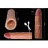 Lovetoy Pleasure X-tender - dabīgs dzimumlocekļa uzmava, 19 cm