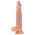 Lovetoy Pleasure X-tender - dabīgs dzimumlocekļa uzmava, 19 cm