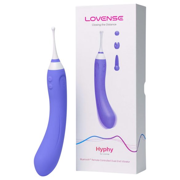 LOVENSE Hyphy - gudrs 2in1 vibrators (violets)