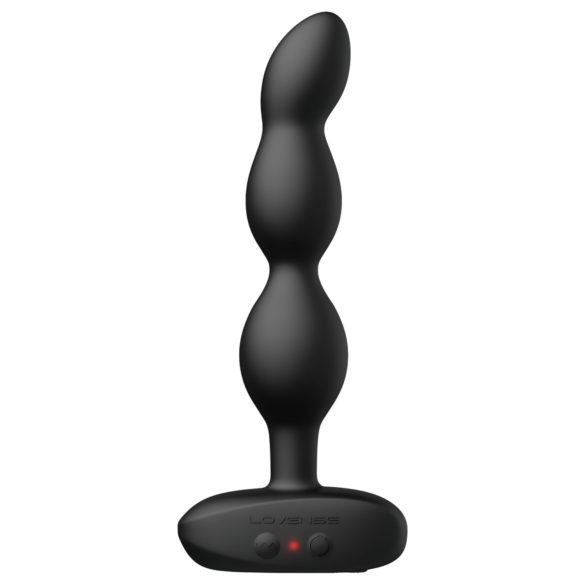 LOVENSE Ridge - gudrs anālais vibrators ar pērlītēm (melns)