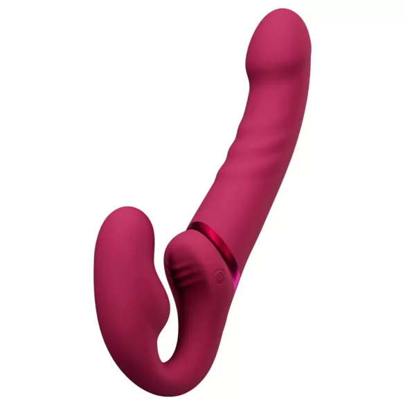 LOVENSE Lapis - uzliekams vibrators bez siksniņām (sarkans)