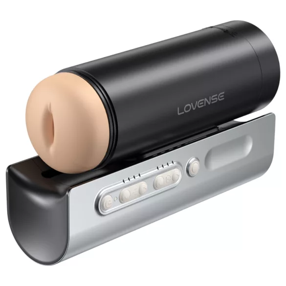 LOVENSE Solace Pro - gudrs, augšup-leju kustīgs masturbators (melns)