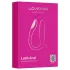 Lovense Lush Anal - Lietotnes vadāms anālais vibrators ar LED - rozā