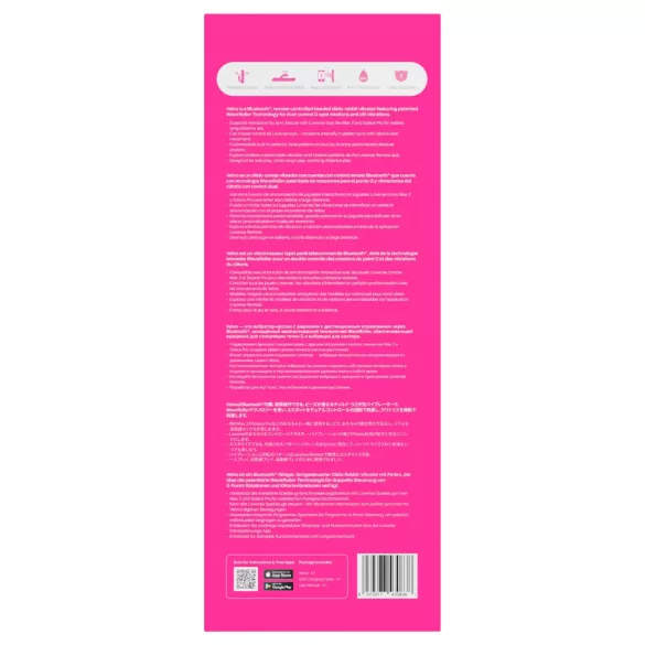 Lovense Velvo - Rotējošs krellīšu G‑punkta un klitora vibrators