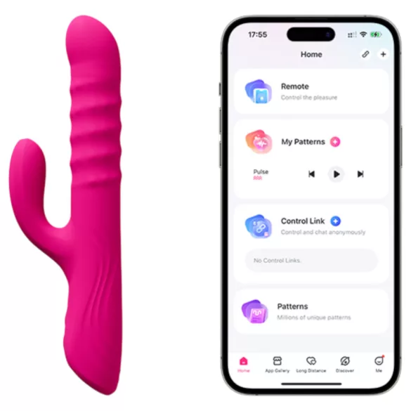 Lovense Velvo - Rotējošs krellīšu G‑punkta un klitora vibrators