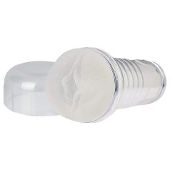   Tracy's Dog kristāla masturbators ar reālistisku maksti, caurspīdīgs