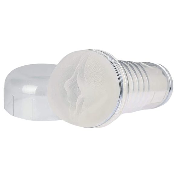 Tracy's Dog kristāla masturbators ar reālistisku maksti, caurspīdīgs