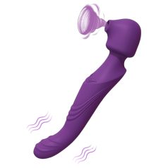 Tracy's Dog masāžas vibrators ar pulsāciju lila
