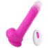 Tracy's Dog Jelivoy-Mid - dzīvesveidīgs vibrators - 20 cm (rozā)