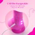 Tracy's Dog Jelivoy-Mid - dzīvesveidīgs vibrators - 20 cm (rozā)