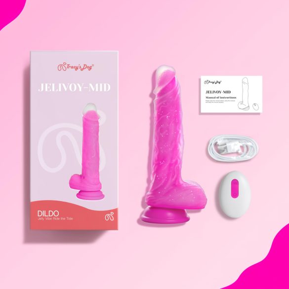 Tracy's Dog vibrators reālistisks 20cm rozā
