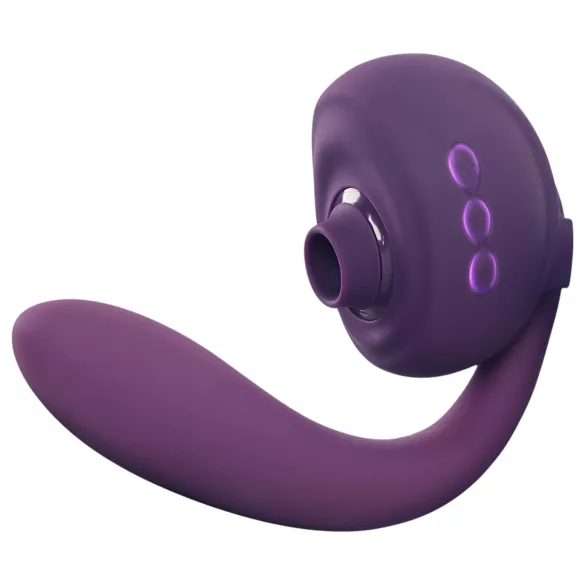 Tracy's Dog OG 3 - sieviešu vibrators ar klitora sūcēju G-punktam violets