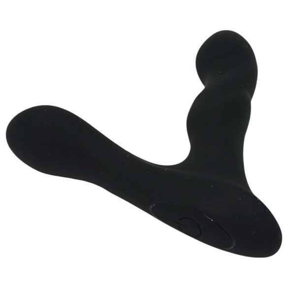 Leopards - 2 motoru prostatas vibrators (melns)