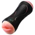 Leopard - mutes un mākslīgās maksts dzimumlocekļa vibrators (dabisks)