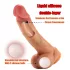FeelSkin - ultrareālistisks dildo ar sēkliniekiem (dabisks, 17 cm)