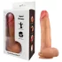 FeelSkin - ultra reālistisks dildo ar sēkliniekiem - naturāls (23 cm)