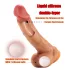 FeelSkin - ultra reālistisks dildo ar sēkliniekiem - naturāls (23 cm)
