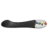 LOVISS Flower Grace - G‑punkta vibrators (melns)